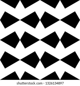 Kites pattern. Ethnic motif. Polygons backdrop. Quadrangles wallpaper. Geometric background. Digital paper, textile print, web design, abstract. Seamless ornament.