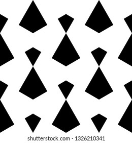 Kites pattern. Polygons backdrop. Quadrangles wallpaper. Ethnic motif. Geometric background. Digital paper, textile print, web design, abstract. Seamless ornament.