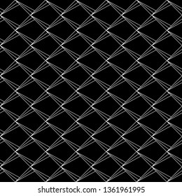 Kites, triangles ornament. Seamless pattern. Figures background. Ethnic wallpaper. Polygons motif. Geometric backdrop. Digital paper, textile print, web designing, abstract. Vector art