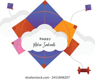 kites vector design poster background