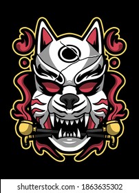 Kitsune in the literal sense is the Japanese word for fox. Foxes are a common subject of Japanese folklore; in English, kitsune refers to them in this context. Stories depict legendary foxes as intell