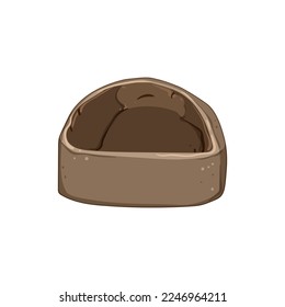 kitten cat house cartoon. kitten cat house sign. isolated symbol vector illustration