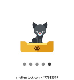 Kitten Flat Icon