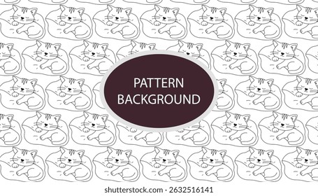 Kitten grey pet animal pattern background
