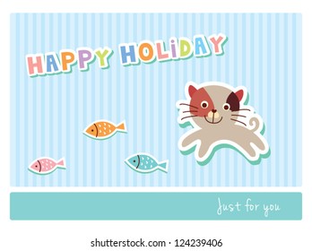 kitten happy holiday