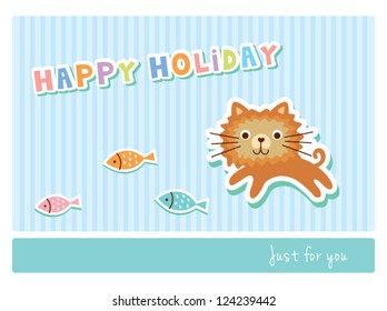 kitten happy holiday