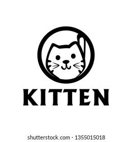 Kitten Logo Design