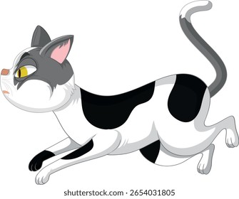 Vector de la silueta del gatito – diseño simple y limpio