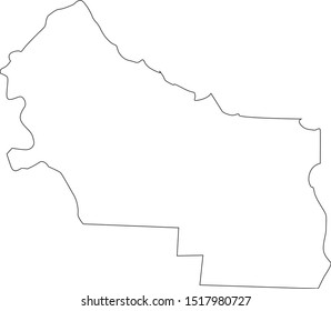 Kittitas County Map In State Of Washington