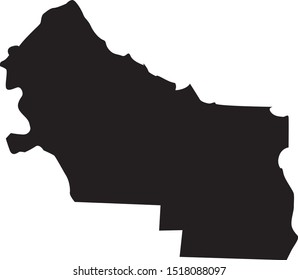 Kittitas County Map In State Of Washington