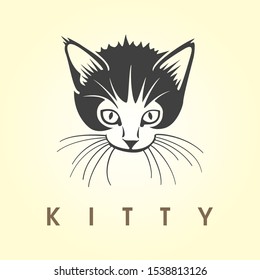 Kitty Beautyfull Cat Vector Pet Pretty