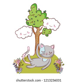 kitty cat cartoon