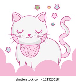 Kitty Cat Cartoon Stock Vector (Royalty Free) 1213236184 | Shutterstock