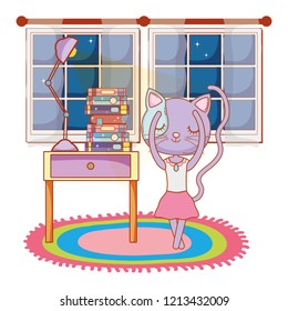 kitty cat cartoon
