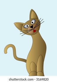 kitty cat vector