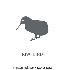 Kiwi bird icon. Trendy Kiwi bird logo concept on white background from animals collection. Suitable for use on web apps, mobile apps and print media.