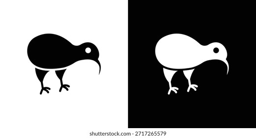 Kiwi bird icon vector, Symbol, logo illustrations