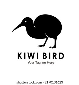 Kiwi Bird Logo Silhouette Vector Stock Vector (Royalty Free) 2170131623 ...