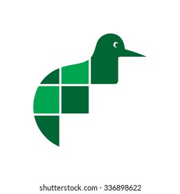 kiwi bird logo vector