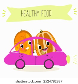 Kiwi character, tropical exotic fruit, vector isolated food icon, funny character. Hand drawn vector.