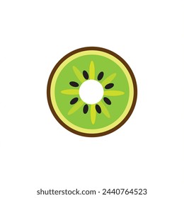 kiwi fruit vector design and illustration