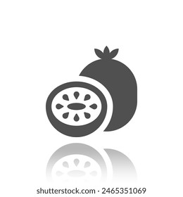 Kiwi Icon, Fruta, Ilustración vectorial