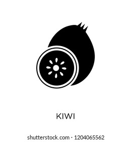 Kiwi icon. Kiwi symbol design from Fruit and vegetables collection. Simple element vector illustration on white background.