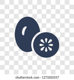 Kiwi icon. Trendy Kiwi logo concept on transparent background from Fruits and vegetables collection