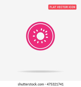 Kiwi icon. Vector concept illustration for design.