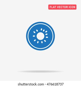 Kiwi icon. Vector concept illustration for design.