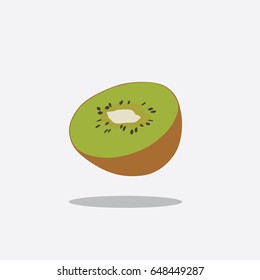 Kiwi icon, vector illustration design. Fruits collection.