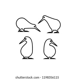 kiwi logo icon designs vector