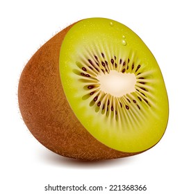 Kiwi. Photo-realistic vector illustration