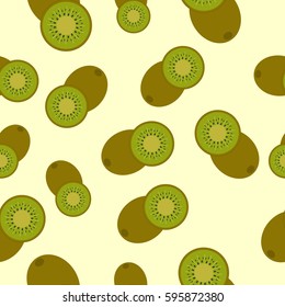 Kiwi seamless background