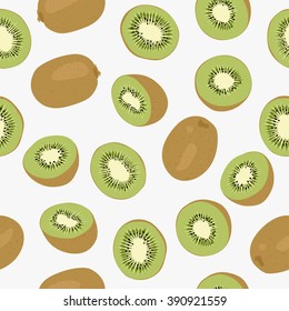 Kiwi Seamless Pattern