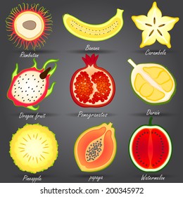 kiwi seamless pattern background vector ,illustration