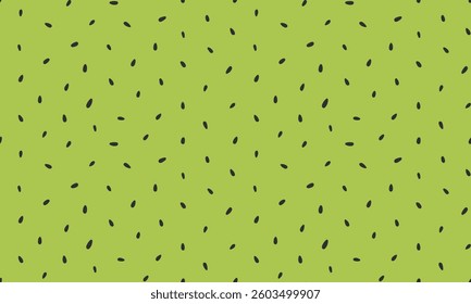 Kiwi seamless pattern with seeds. Tropical fruit background design. Flat Vector illustration  