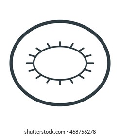 Kiwi Slice Vector Icon