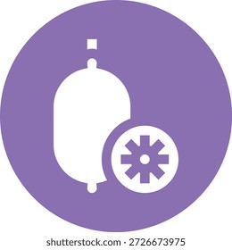 Ilustração de design de ícone de vetor Kiwi