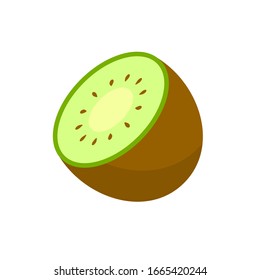 kiwi vector icon fruit and vegetable