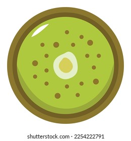 elemento de diseño de ilustración de vector kiwi