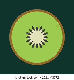 kiwi vector. kiwi logo design. kiwi symbol.