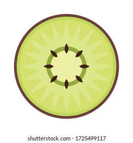 kiwi vector. kiwi symbol. kiwi on white background. logo design.