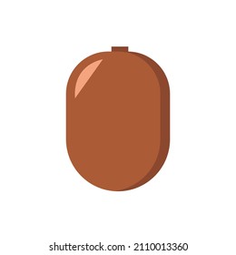 Kiwifruit illustration. Vector kiwi fruit isolated.