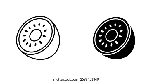 Kiwiicons for ui. vector illustration