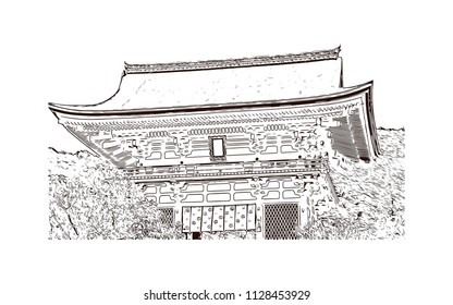清水寺 のイラスト素材 画像 ベクター画像 Shutterstock