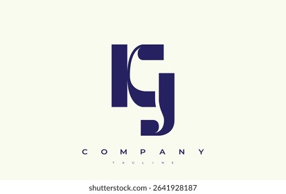 KJ Abstract Geometric Logo Design. Modern and elegant logo design with simplistic typography elements, showcasing branding excellence.