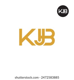 KJB-Logo-Buchstabe Monogram Design