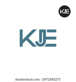 KJE Logo Letter Monogram Design