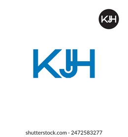 KJH Logo Letter Monogram Design